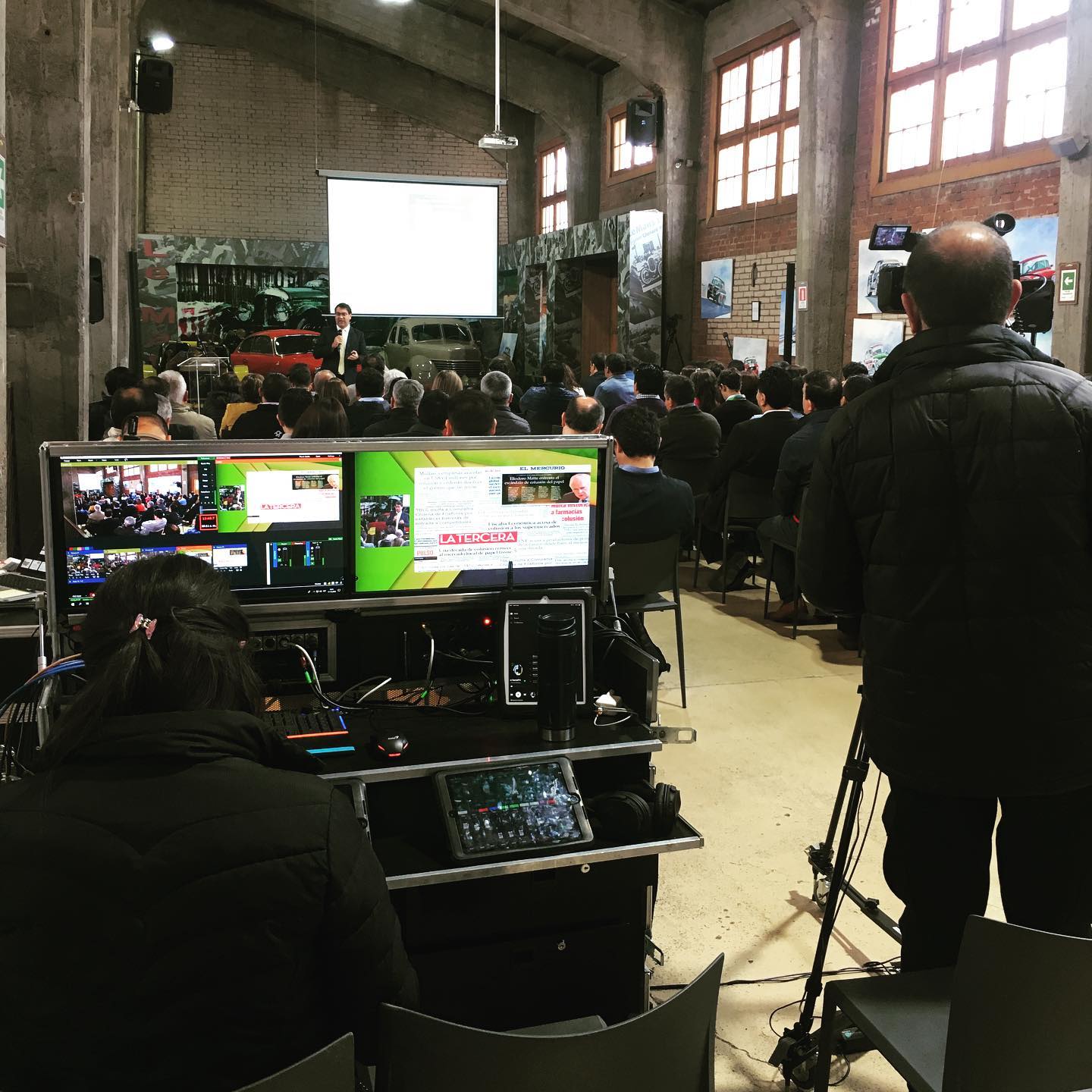 Backstage Producción