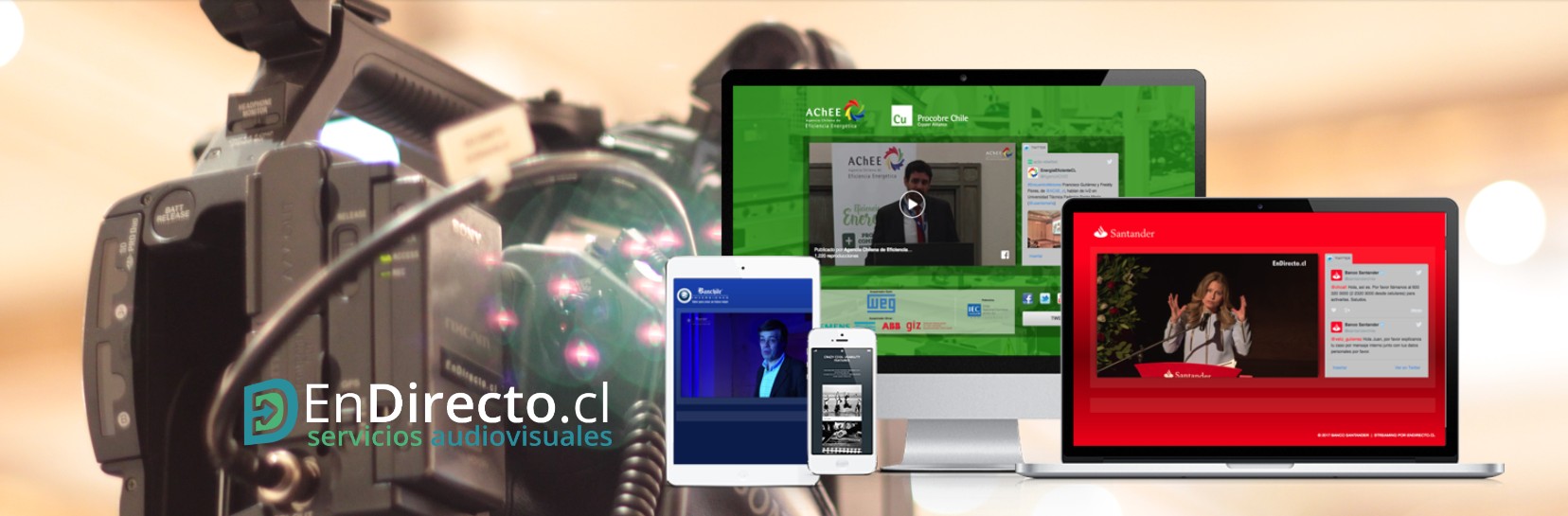 Soluciones digitales integrales de streaming en vivo EnDirecto.cl